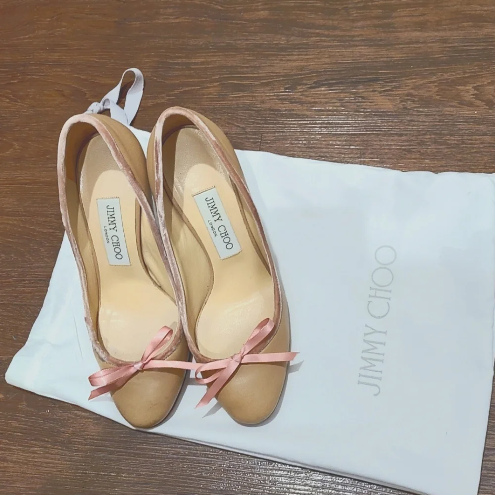 🎀jimmy choo pink ballet🩰 heel - Picture 1 of 4